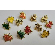 Brads - Small Maple Leaf Mixed