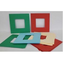 Die-Cut Frames - 4 colours