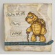 You're Not Old Turtle Cling Rubber Stamp