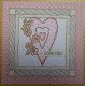 Big Heart Rubber Stamp