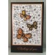 Sm Butterfly rubber stamp by Teri Sherman