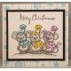 Merry Christmouse Rubber Stamp