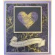 Italian Marble Background Large Rubber Stamp