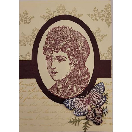 Emma Victorian Rubber Stamp Set - ON SALE