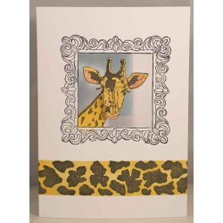 African Animal Prints by JudiKins Cling Rubber Stamp Set