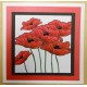 Emily's Poppy Rubber Stamp