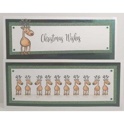 Christmas Wishes Rubber Stamp