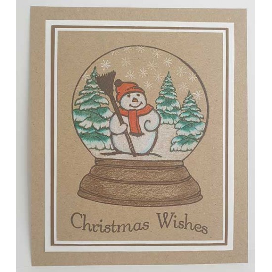 Snowglobe Clear Stamp Set