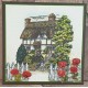 Thatched House Rubber Stamp