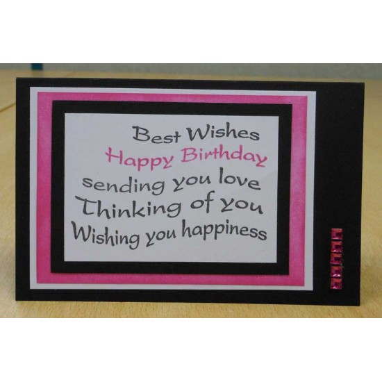 Wavy Words Rubber Stamp Set