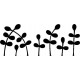 Sprouts Cling Rubber Stamp