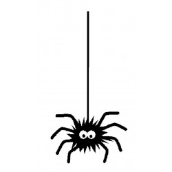 Harold the Spider Cling Rubber Stamp