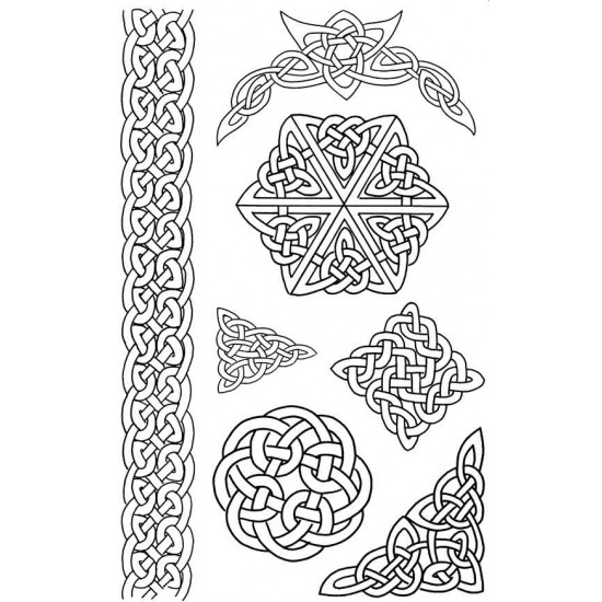 Celtic Rubber Stamp Set