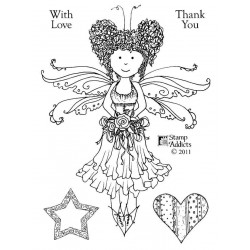 Fairy Bunches Rubber stamp set