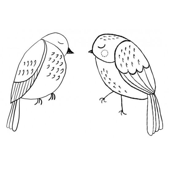 Birdeeze Rubber Stamp