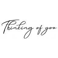 Thinking of You Rubber Stamp