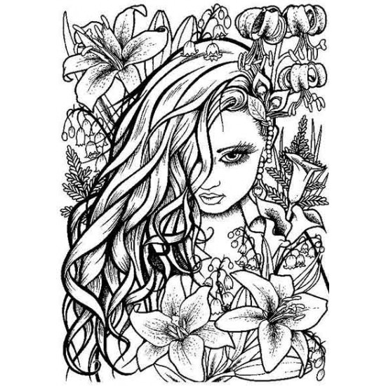 Lilleth Cling Rubber Stamp