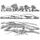 Rolling Hills Rubber Stamp Set